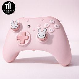 Pink bunny joystick logo