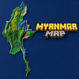 Myanmar Map By M_Crafter logo
