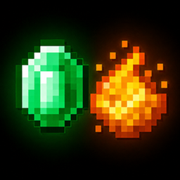 Emerald Equipment plus chainmail armor recipe project image
