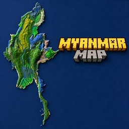 Myanmar Map By M_Crafter logo