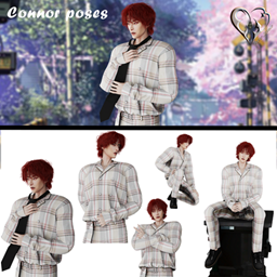 Connor poses project image