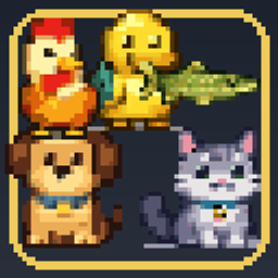 Animated HUD Pets – Cute Companions for Your Screen for Minecraft 1.21 — Shaders screenshot
