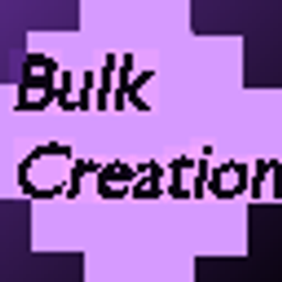 Kubejs Bulk Creation
