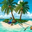 Extremely Difficult Challenging Strenuous Island Survival Challenge logo