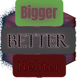 Bigger Better Nether logo
