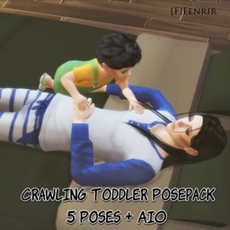 [F] Crawling Toddler Posepack project image