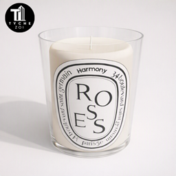 Harmony roses candle logo