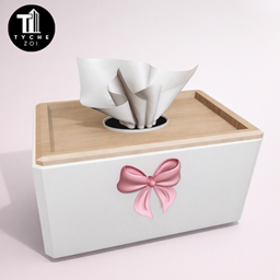 Bow tissue box logo