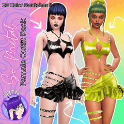 [JBTN] So Metal Female Outfit logo