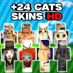 Famous cats memes stickers skins  2 HD project image