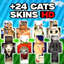 Famous cats memes stickers skins  2 HD logo