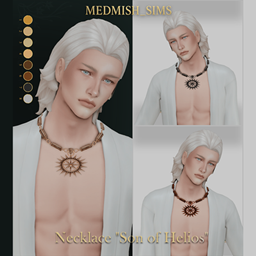 Medieval CC — Son of Helios Male Necklace project image