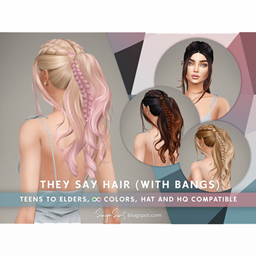 SONYASIMS - They Say Hair - Bangs Version project image