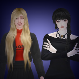 Hana-Chan & Uo-Chan Fruits Basket [Anime Sims]  logo
