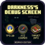 Darkness's Debug Screen logo