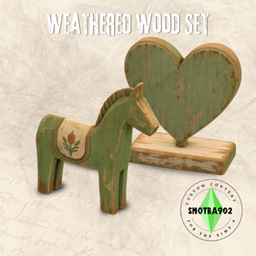 Weathered Wood Set project image