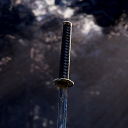 Animated Menu: Silent Katana Forest Samurai project image