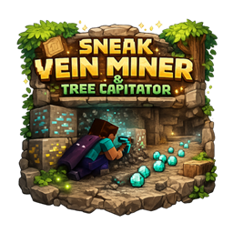 Sneak Vein Miner & Tree Capitator logo