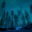 Animated Menu: Aurora Forest Night logo