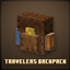 Travelers Backpack logo