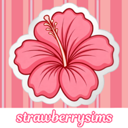 hibiscus rug by strawberrysims project image