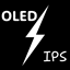 OLED Black Concrete logo