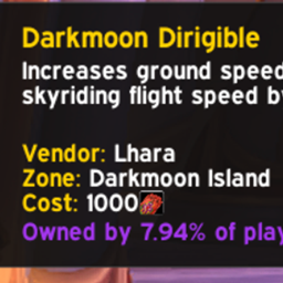 Mount Buff Info