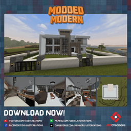 Modern House #33 (With Furnitures) logo