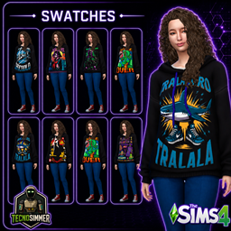 Printed Sweatshirt by TecnoSimmer project image