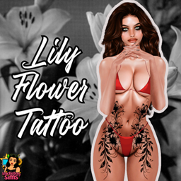Lily Flower Tattoo project image