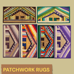 House-Shaped Patchwork Rugs logo