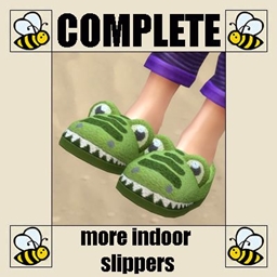 COMPLETE More Indoor Slippers project image