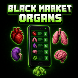 Black market organs logo