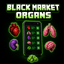 Black market organs logo