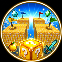 Lucky Block Skyblock logo