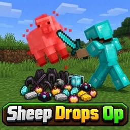 Sheep Drops Op Loot: by AKASH MODz logo