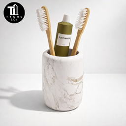 Toothbrush holder logo