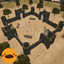 Crimson Fortress Melee Arena logo
