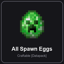 All Spawn Eggs Craftable project image