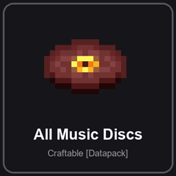 All Music Discs Craftable project image