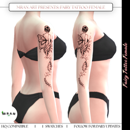 Fairy Tattoo Female logo