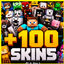 +100 Skins logo