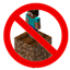 no trampling on farmland logo
