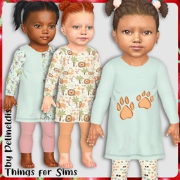 Infants Girls Jungle Buddies Dress project image