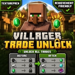 Villager Trade Unlock 🔓 logo