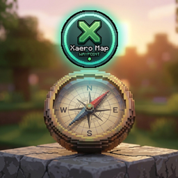 Structure Compass to Xaero's Map logo
