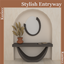 Kaziecc ~ Stylish Entryway - Arched Console, Mirror, Key & Decor | 5 Pieces logo