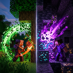 Chain Harvest: Achievement Friendly TreeCapitator & VeinMiner logo
