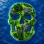 💀 100 Days Hardcore Survival - Skull Island 💀 logo