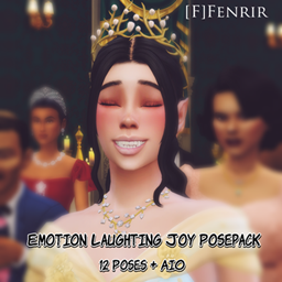 [F] Emotion Laughting Joy Posepack project image